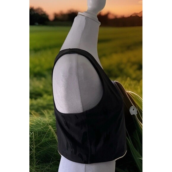 Whisper Active Wear Racerback  Unpadded Pulse Bra Black Camo XL NWT - Picture 5 of 6